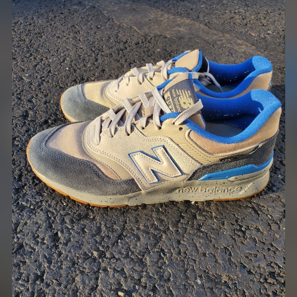 Men's New Balance 997h - Blue & Tan